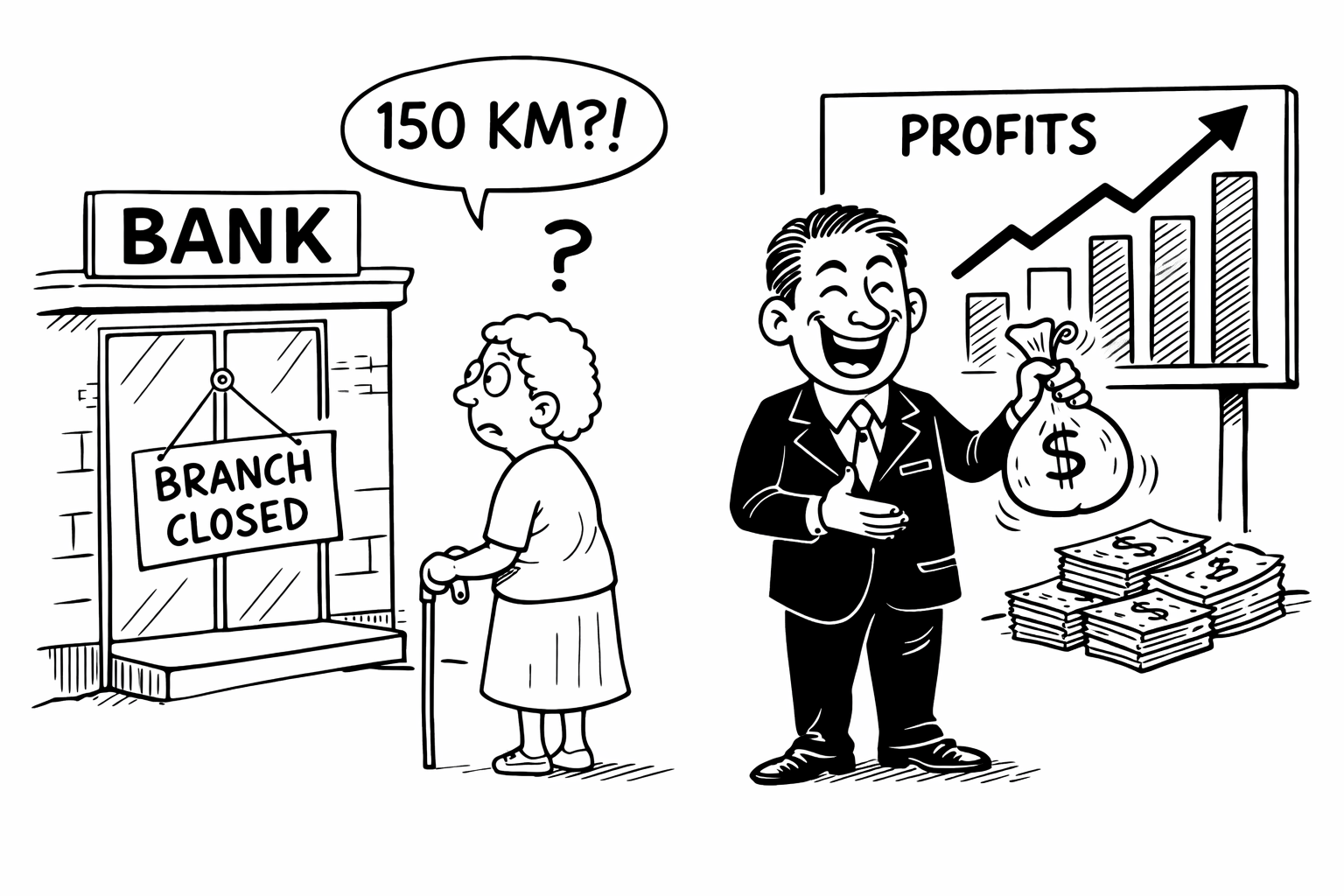 Bank closures continue to enrage rural Australia